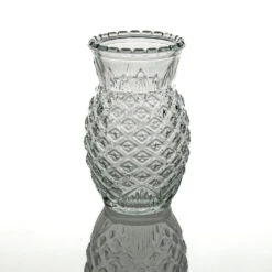 Richland Glass Bud Vase Clear Pineapple Set Of 12