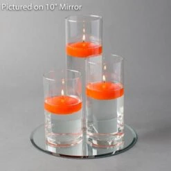 Eastland Round Mirror And Cylinder Vase Centerpiece With Richland 3" Floating Candles Set Of 84 -Candle Glow Deals Store 967A4187 Edit b2c69ea6 f40c 409e a5ff f7ba17084cec