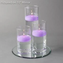 Eastland Round Mirror And Cylinder Vase Centerpiece With Richland 3" Floating Candles Set Of 84 -Candle Glow Deals Store 967A4188 Edit 6ab6cdee 2baa 48ed 8742 f84063e256f0