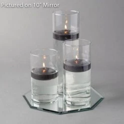 Eastland Octagon Mirror And Cylinder Vase Centerpiece With Richland 3" Floating Candles Set Of 84 19 Eastland Octagon Mirror And Cylinder Vase Centerpiece With Richland 3" Floating Candles Set Of 84 -Candle Glow Deals Store 967A4203 c48e6717 0000 48c5 b911 d818a256eda9
