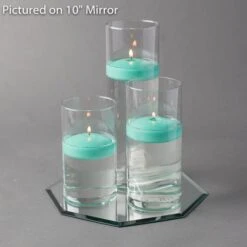 Eastland Octagon Mirror And Cylinder Vase Centerpiece With Richland 3" Floating Candles Set Of 84 26 Eastland Octagon Mirror And Cylinder Vase Centerpiece With Richland 3" Floating Candles Set Of 84 -Candle Glow Deals Store 967A4213 Edit 6931dc9d a065 422f a605 7867e51f75a2