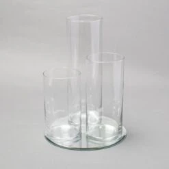 Eastland Round Mirror And Cylinder Vase Centerpiece Set Of 48 -Candle Glow Deals Store 967A4844 Edit b4b588c7 266a 442c a7e4 446857b254a2