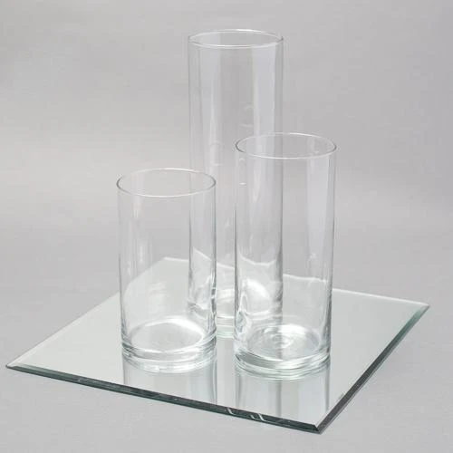 Eastland Square Mirrors And Cylinder Vases Centerpiece Set Of 48 3 Eastland Square Mirrors And Cylinder Vases Centerpiece Set Of 48 - Image 3