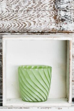 Richland Luna Candle Holder Green Set Of 6 -Candle Glow Deals Store 967A9653