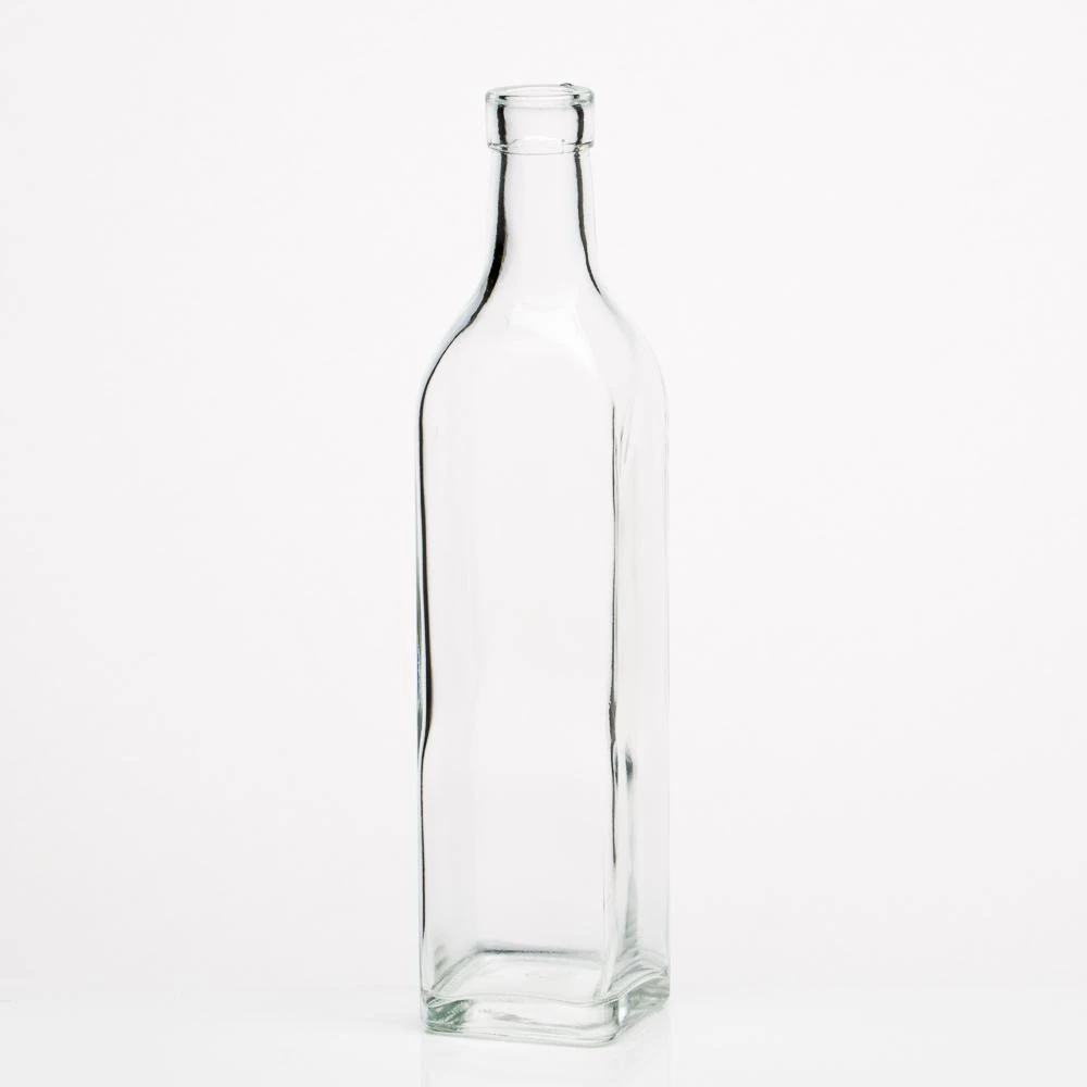 Richland Glass Square Bottle Set Of 12 1 Richland Glass Square Bottle Set Of 12