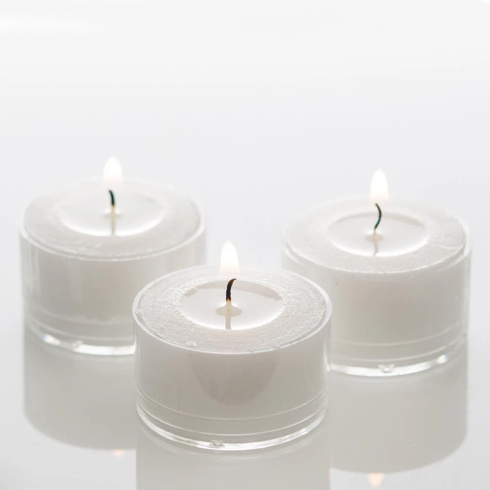 Richland Clear Extended Burn Tealight Candles White Unscented Set Of 100 1 Richland Clear Extended Burn Tealight Candles White Unscented Set Of 100