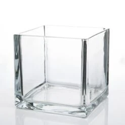 Richland Square Glass Cube Vase Set Of 36 (4"/5"/6") -Candle Glow Deals Store 967a0130 edit 2 1