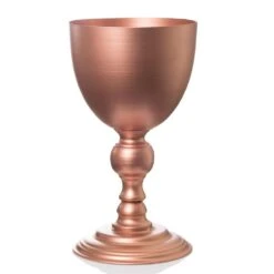 Richland Copper Finish Goblet Compote 9.25", 12", 14.5" - Set Of 3 -Candle Glow Deals Store 967a0143 edit 2 3