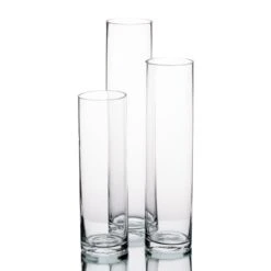 Richland Sloan Cylinder Vase 3" X 9.75" Set Of 24 -Candle Glow Deals Store 967a0272 edit 1