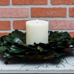 Richland Preserved Magnolia Wreath 17" -Candle Glow Deals Store 967a0401