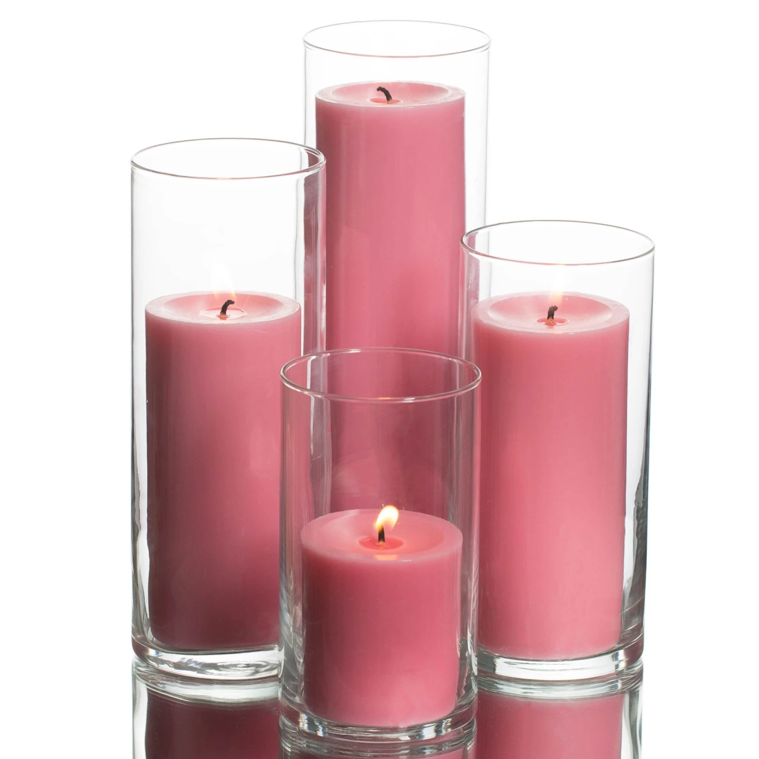Richland Pillar Candles & Eastland Cylinder Holders Set Of 48 4 Richland Pillar Candles & Eastland Cylinder Holders Set Of 48 - Image 4