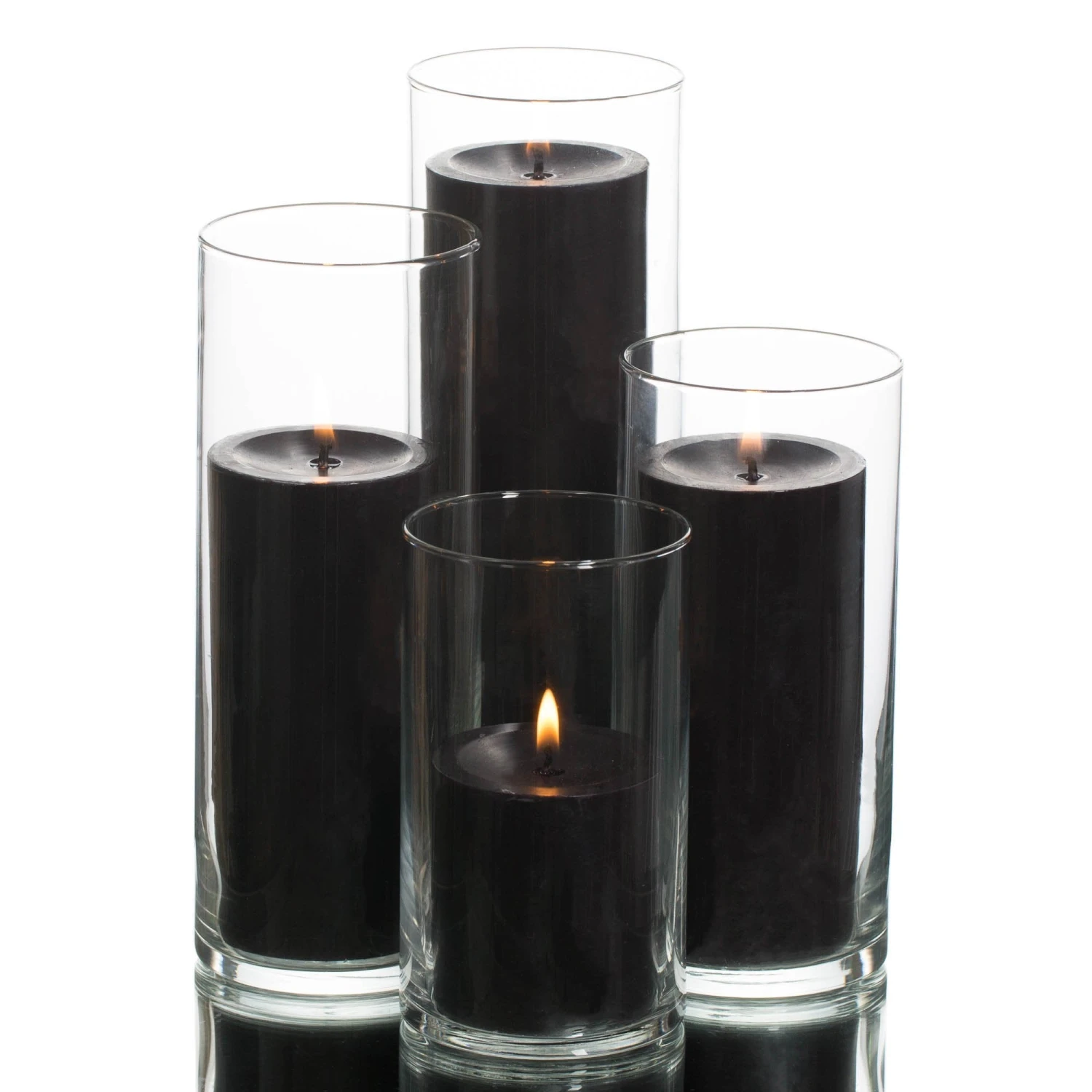 Richland Pillar Candles & Eastland Cylinder Holders Set Of 48 2 Richland Pillar Candles & Eastland Cylinder Holders Set Of 48 - Image 2