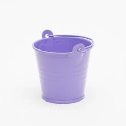 Richland 2" Iron Favor Bucket, Purple Set Of 25