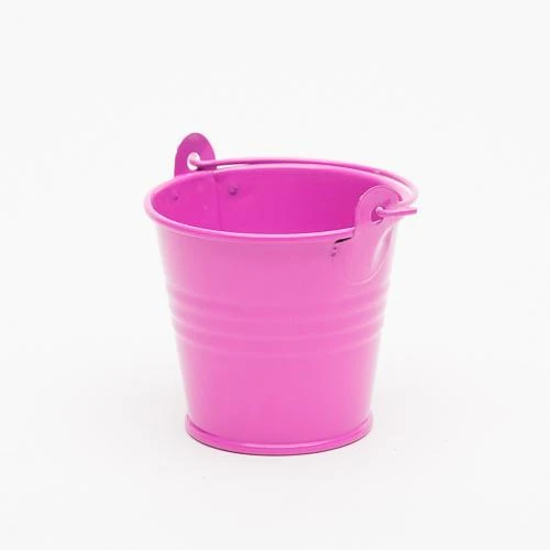 Richland 2" Iron Favor Bucket, Fuchsia Set Of 100 1 Richland 2" Iron Favor Bucket, Fuchsia Set Of 100