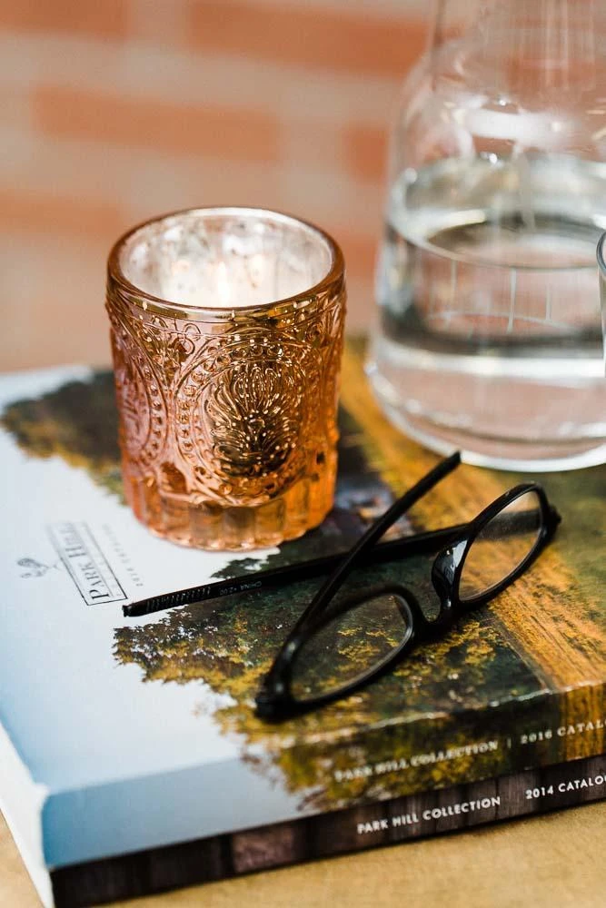 Richland Mercury Votive Holders Primrose Rose Gold Set Of 12 2 Richland Mercury Votive Holders Primrose Rose Gold Set Of 12 - Image 2