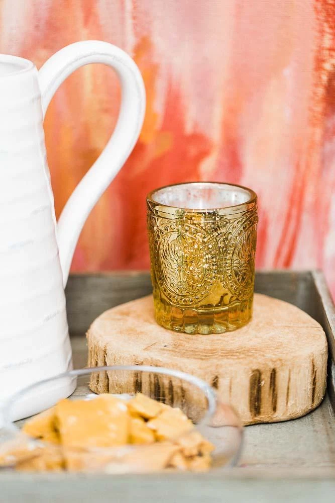 Richland Mercury Votive Holders Primrose Metallic Gold Set Of 48 2 Richland Mercury Votive Holders Primrose Metallic Gold Set Of 48 - Image 2