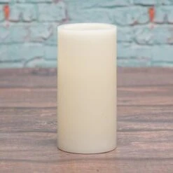 Richland Flameless LED Pillar Candles 3"x6" Ivory Set Of 6