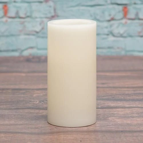 Richland Flameless LED Pillar Candles 3"x6" Ivory Set Of 6 1 Richland Flameless LED Pillar Candles 3"x6" Ivory Set Of 6