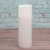 Richland Flameless LED Wavy Top Pillar Candle White 3"x9" Set Of 6