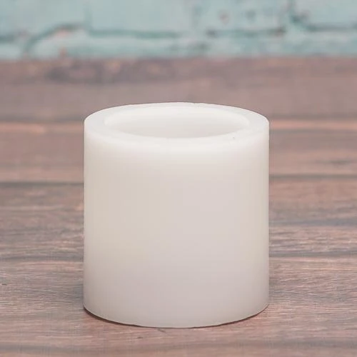 Richland Flameless LED Pillar Candles 3"x3" White Set Of 6 1 Richland Flameless LED Pillar Candles 3"x3" White Set Of 6