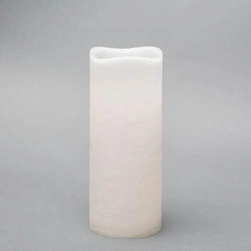 Richland 4" X 10" Large LED Pillar Candle With Wavy Top - Set Of 6 1 Richland 4" X 10" Large LED Pillar Candle With Wavy Top - Set Of 6