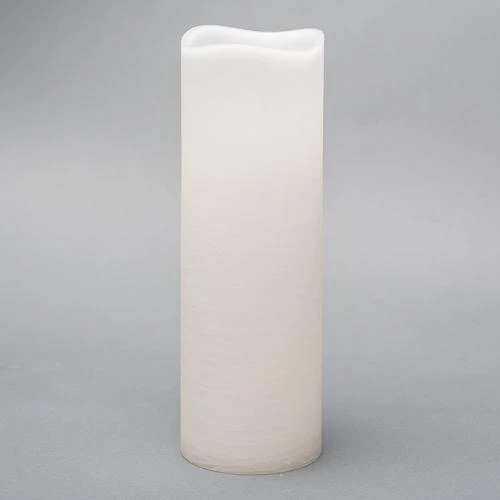 Richland 4" X 12" Large LED Pillar Candle With Wavy Top - Set Of 6 1 Richland 4" X 12" Large LED Pillar Candle With Wavy Top - Set Of 6