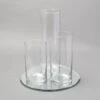 Eastland Round Mirror And Cylinder Vase Centerpiece Set Of 48