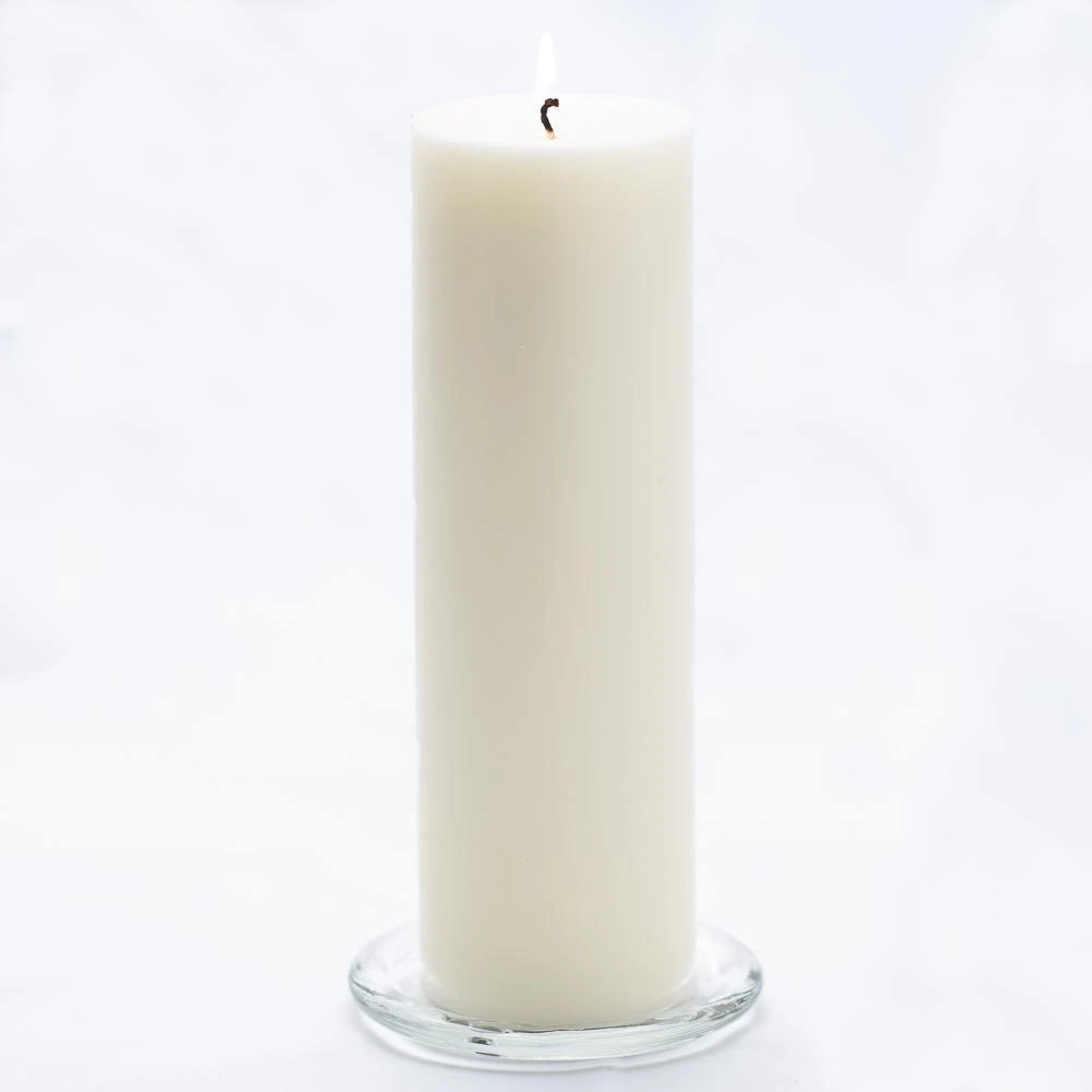 Richland Pillar Candles 3"x9" Light Ivory Set Of 12 1 Richland Pillar Candles 3"x9" Light Ivory Set Of 12
