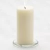 Richland Pillar Candle 3"x6" Light Ivory Set Of 12