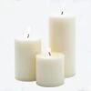 Richland Pillar Candles 4 X4", 4"x6" & 4"x9 Light Ivory Set Of 18