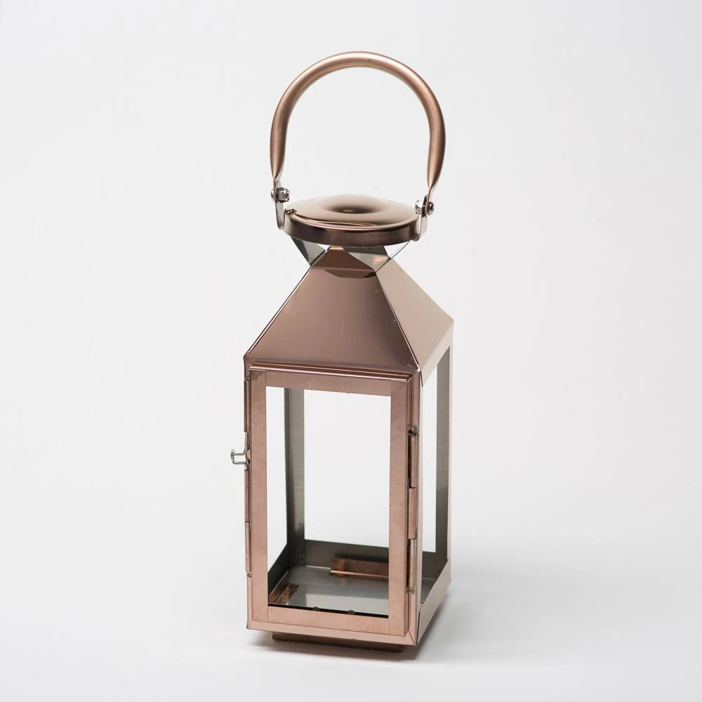 Richland Copper Finish Steel Revere Lantern – Small 1 Richland Copper Finish Steel Revere Lantern – Small