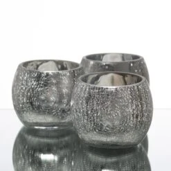 Richland Silver Crackle Hurricane Holder Set Of 48 -Candle Glow Deals Store 967a6202 edit 1