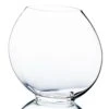 Round Glass Vase 10in