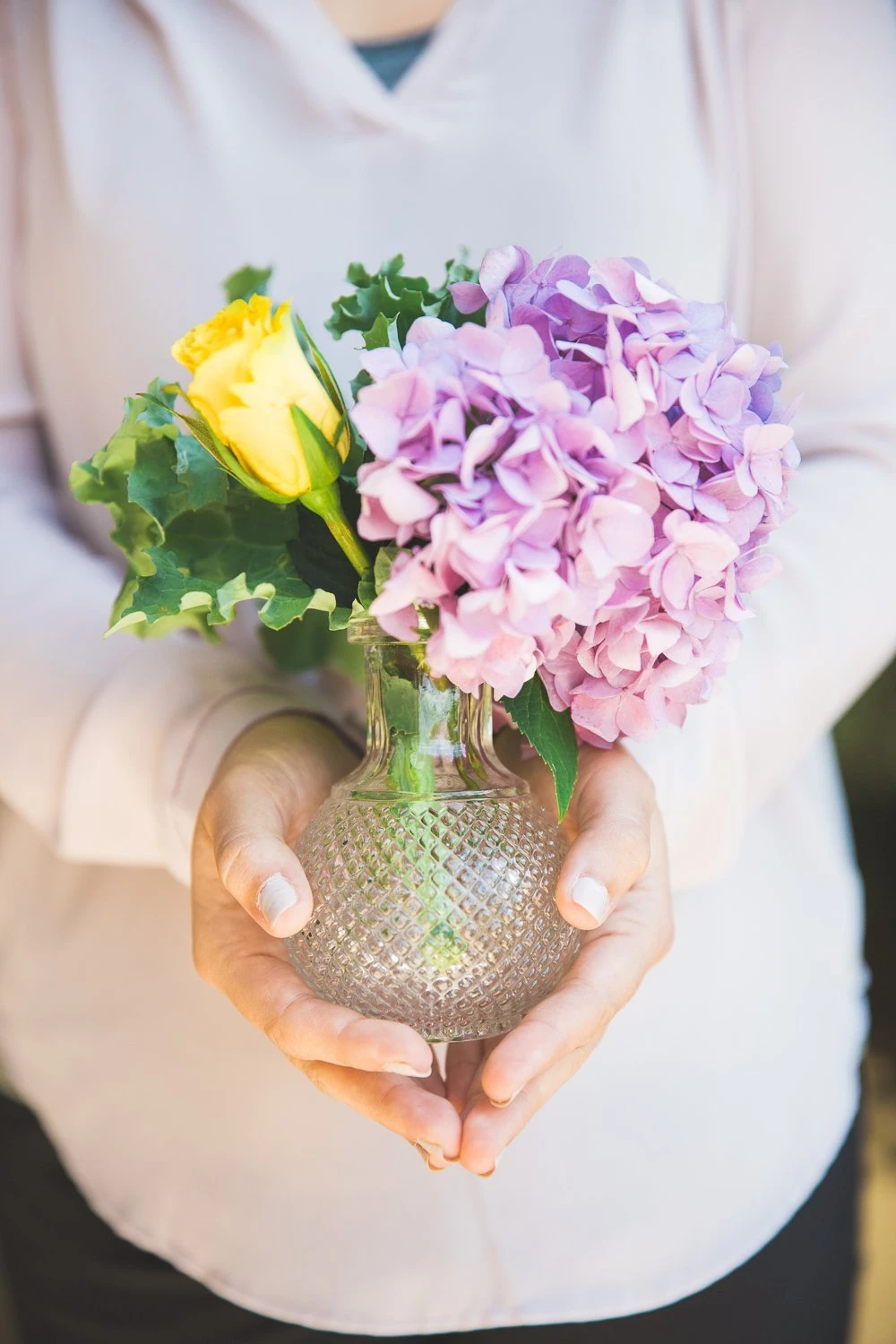 Richland Glass Bud Vase Clear Round Perfume Set Of 36 2 Richland Glass Bud Vase Clear Round Perfume Set Of 36 - Image 2