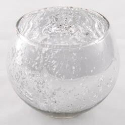 Richland Hurricane Holder Silver Mercury Large Set Of 6