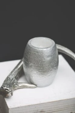 Richland Oval LED Candle Silver Metallic Set Of 12 6 Richland Oval LED Candle Silver Metallic Set Of 12 -Candle Glow Deals Store 967a9942 1