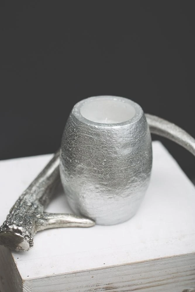 Richland Oval LED Candle Silver Metallic Set Of 12 3 Richland Oval LED Candle Silver Metallic Set Of 12 - Image 3