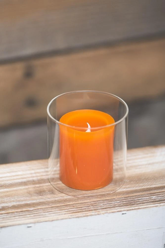Richland LED Votive Candles Orange Set Of 12 3 Richland LED Votive Candles Orange Set Of 12 - Image 3