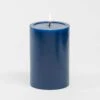 Richland 4" X 6" Navy Blue Pillar Candles Set Of 6