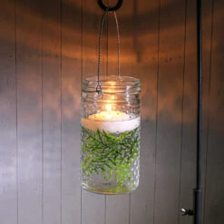 Eastland 7.5" Hanging Dotted Glass Jar With Handle Set Of 6 -Candle Glow Deals Store 9725 4377 e1aaca69 deac 4bb4 a909 503296376960
