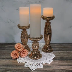 Richland Flameless LED Pillar Candles 3"x3", 3"x6" & 3"x9" White Set Of 3 -Candle Glow Deals Store 9754 9755 9756 4430 8dca66a7 b1f2 4699 852b 76cb694c2ec6