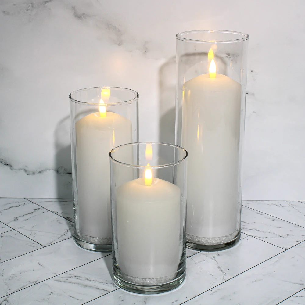 Richland Bullet LED Wax Candle 3"x4", 3"x6", & 3"x8" Set Of 36 5 Richland Bullet LED Wax Candle 3"x4", 3"x6", & 3"x8" Set Of 36 - Image 5