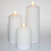 Richland Bullet LED Wax Candle 3"x4", 3"x6", & 3"x8" Set Of 36