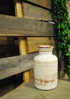 Richland Farmhouse White Ceramic Vase 5" Set Of 12 -Candle Glow Deals Store DSC 0012 ba64d01a 0745 4e41 9c0a cda118eb348d