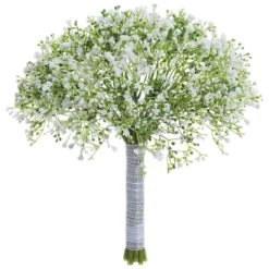 Richland Gypsophilia Baby's Breath Bouquet White 10"
