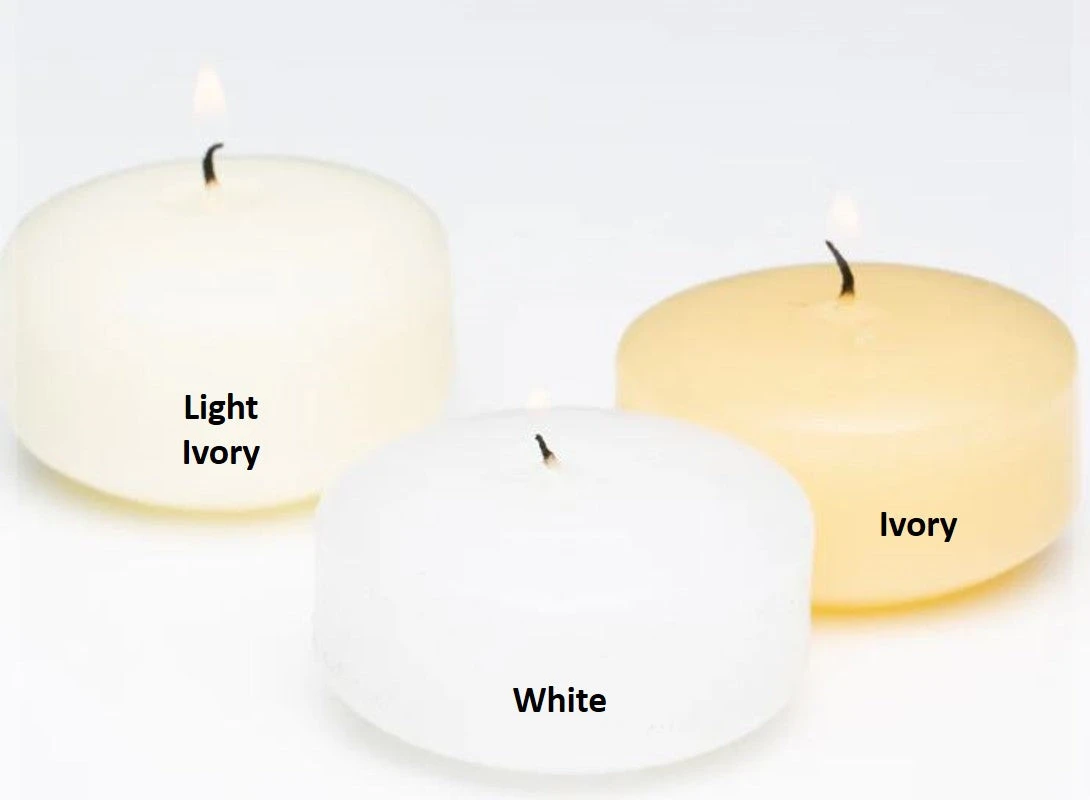 Richland Floating Candles 2" Ivory Set Of 144 2 Richland Floating Candles 2" Ivory Set Of 144 - Image 2