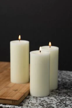 Richland Pillar Candle 3"x6" Light Ivory Set Of 12 -Candle Glow Deals Store HL8A1606 a54cf329 5110 4619 8963 73a3c16d7e6b