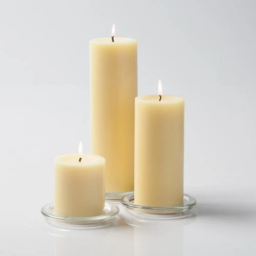 Richland Pillar Candles & Eastland Square Holders Set Of 18 3 Richland Pillar Candles & Eastland Square Holders Set Of 18 - Image 3