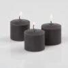 Richland Votive Candles Unscented Black 10 Hour Set Of 144