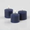 Richland Votive Candles Navy Blueberry Scented 10 Hour Set Of 72